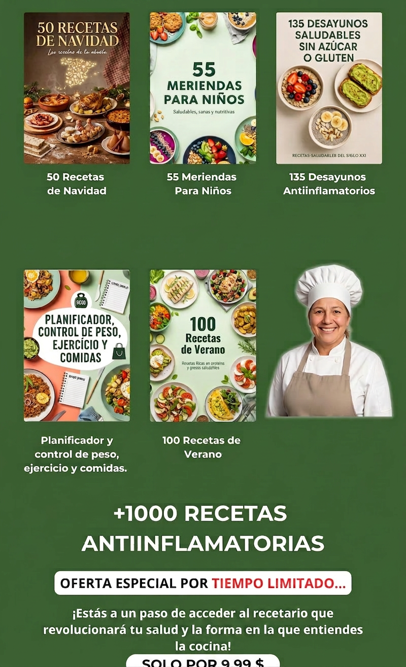 Beneficios del recetario
